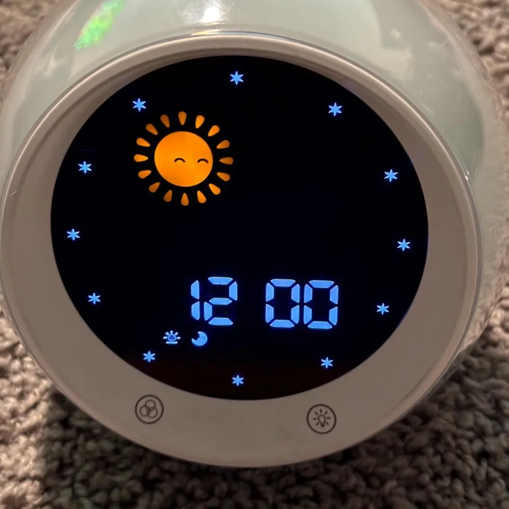 Sunrise Alarm Clock RGB Night Light Sound Machine Wake Up Lamp LED Color Changin